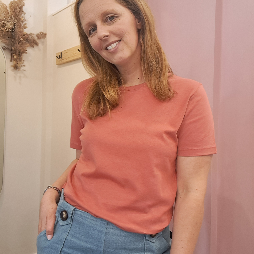 Organic Cotton Tee - Cedar