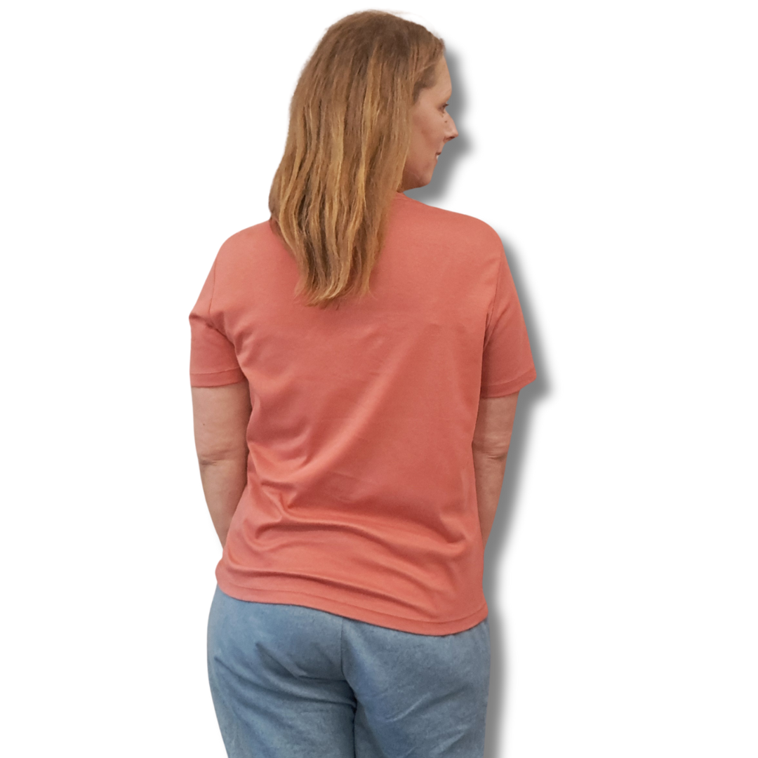Organic Cotton Tee - Cedar - Back