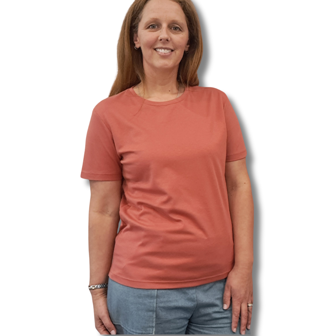 Organic Cotton Tee - Cedar - Front