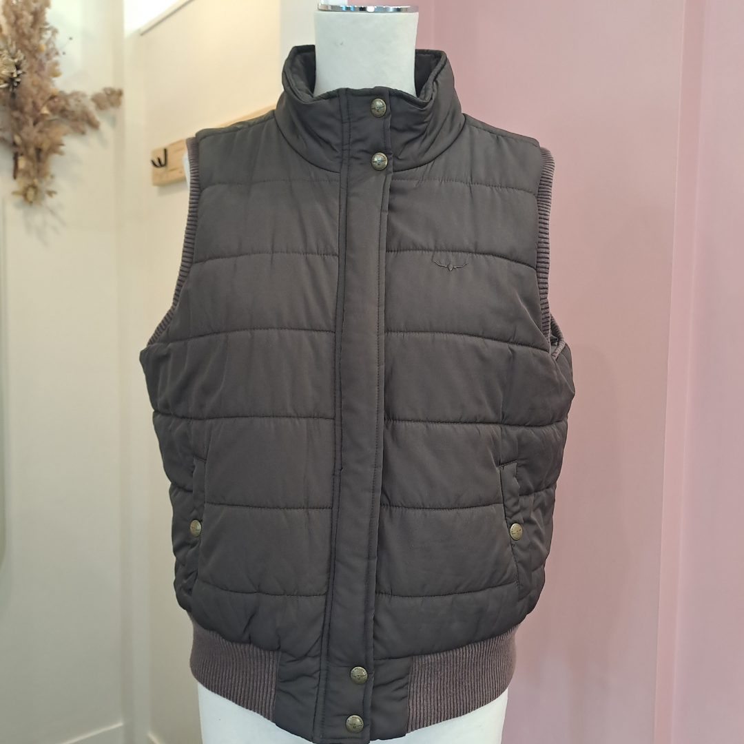 R M Williams - Longhorn Vest - Size 16