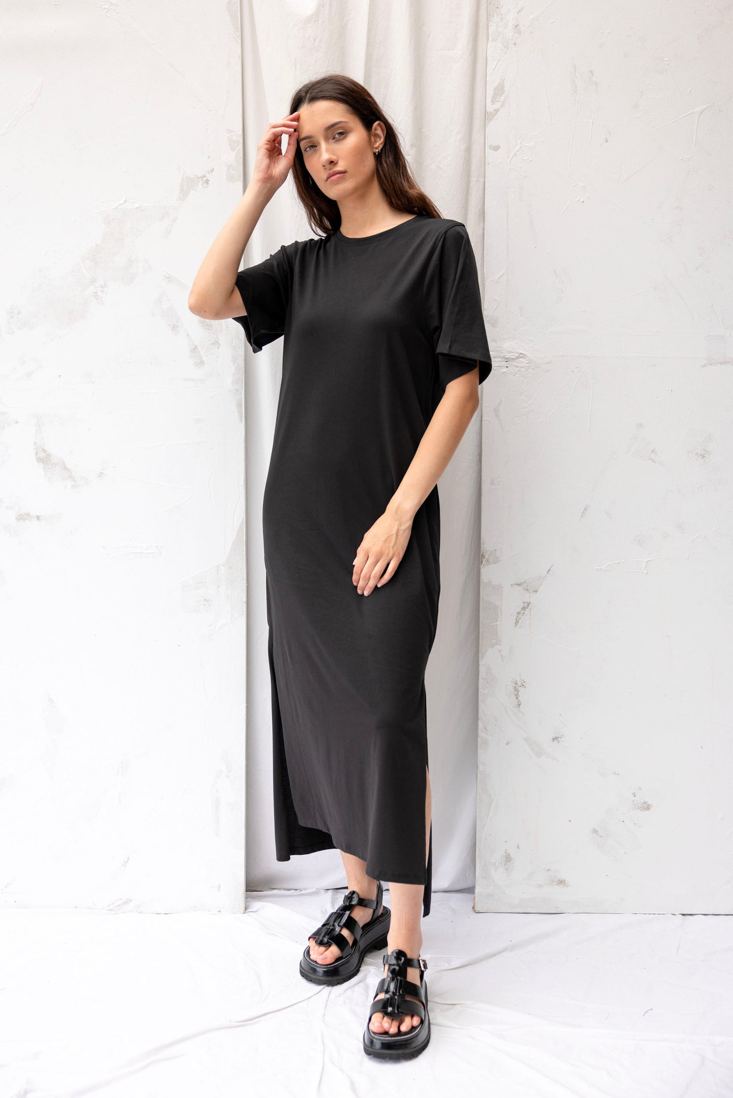 ReCreate-Forage-Dress-Organic-Cotton-Black