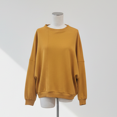 ReCreate - Around Sweatshirt In Marigold - Size S