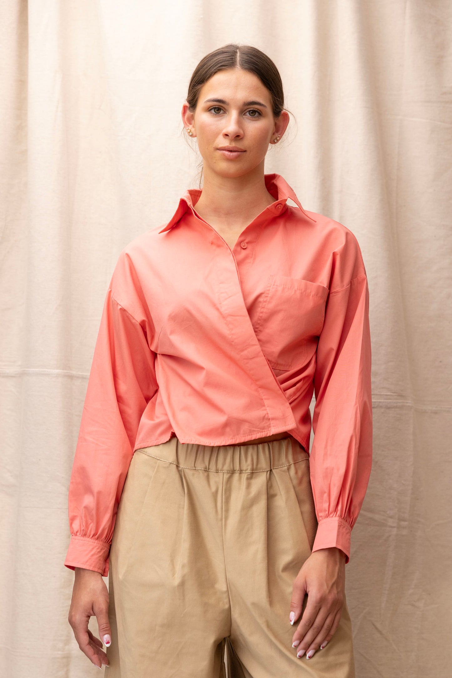 ReCreate - Boxy Shirt Watermelon -Wrap