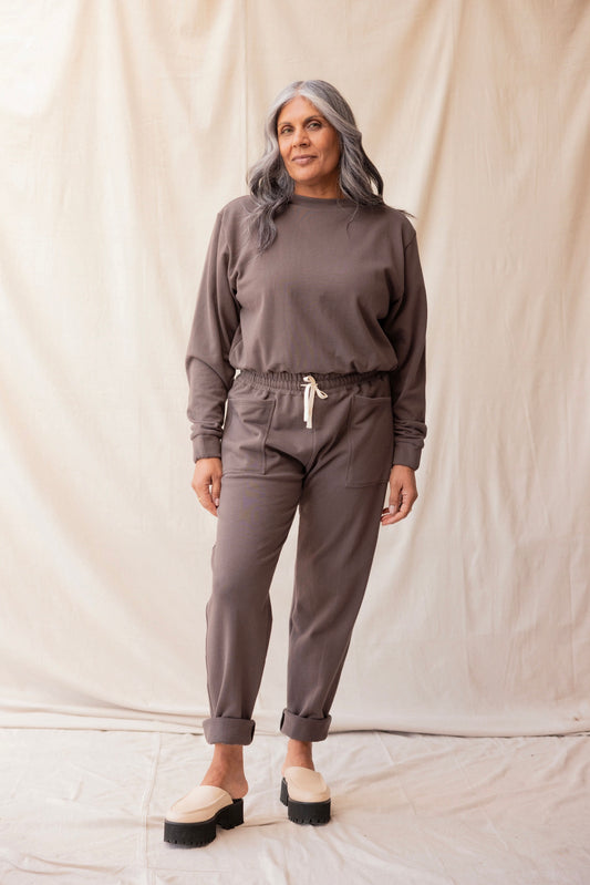 ReCreate - Travel Trackpant Charcoal