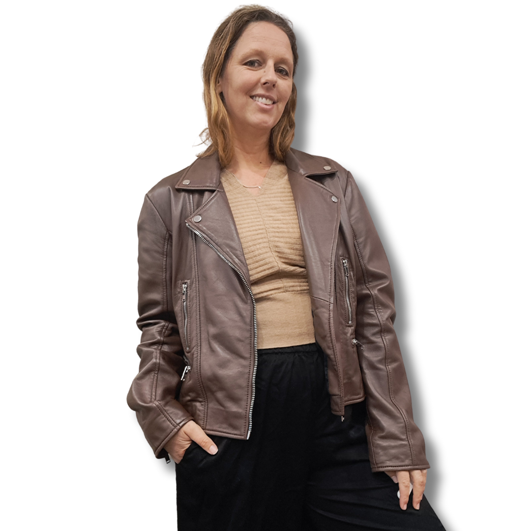 Repertoire - Harley Leather Jacket - Front View