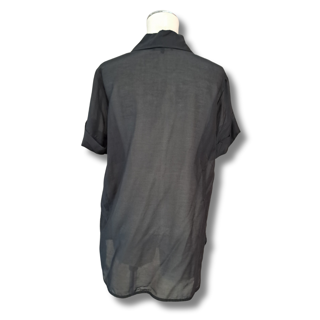 Repertoire - Seville Silk Cotton Shirt - Back View