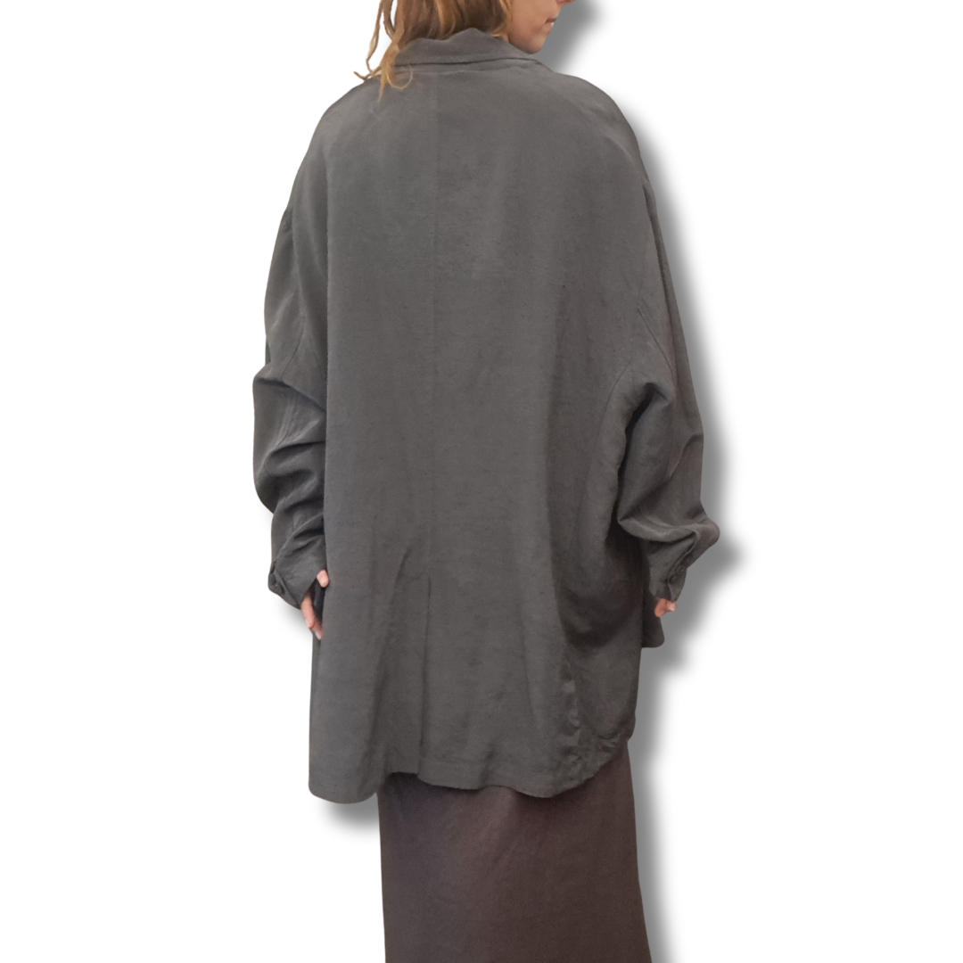 Rundholz - Charcoal Oversized Jacket - Size M/L - Back