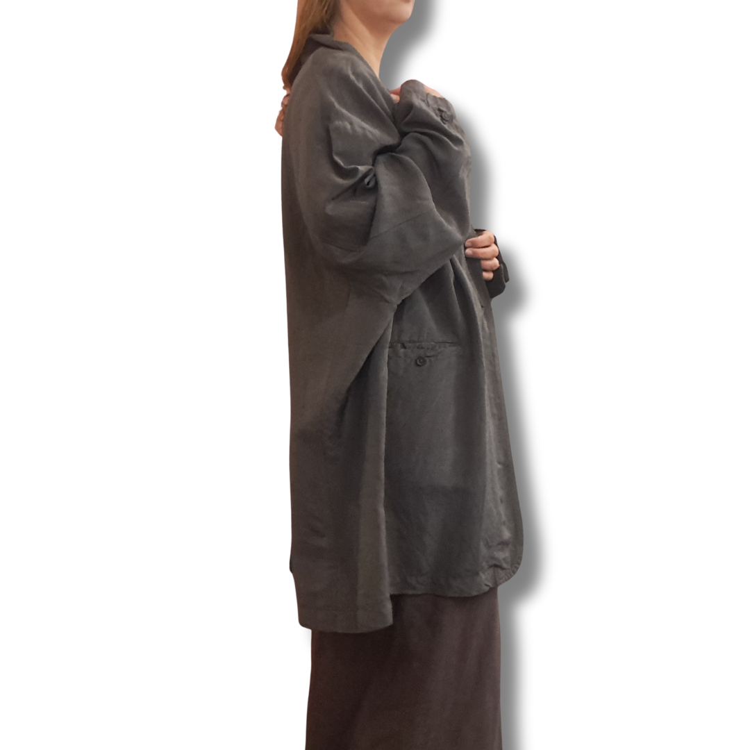 Rundholz Dip - Charcoal Oversized Jacket - Size M/L - Side