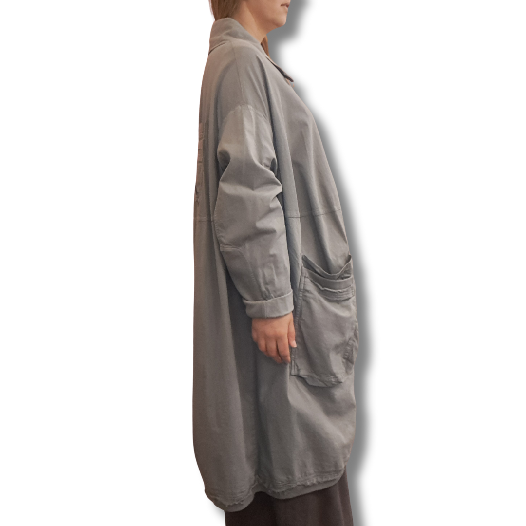 Rundholz Dip - Oversized Pocket Coat - Size M - Side