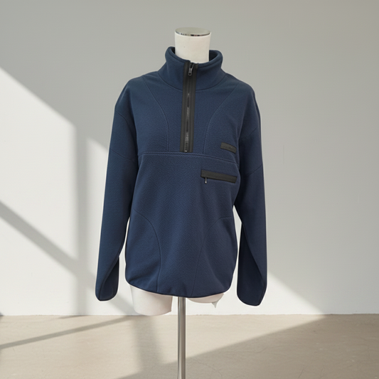 Terra Nova - Quarter Zip Contrast Polar Fleece - Size XS - BNWT - Front