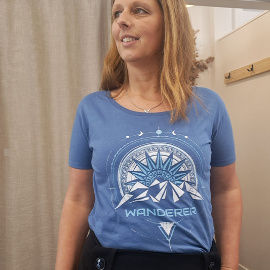 The Heart Love Co - Organic Cotton Wanderer 2 Tee Front XL