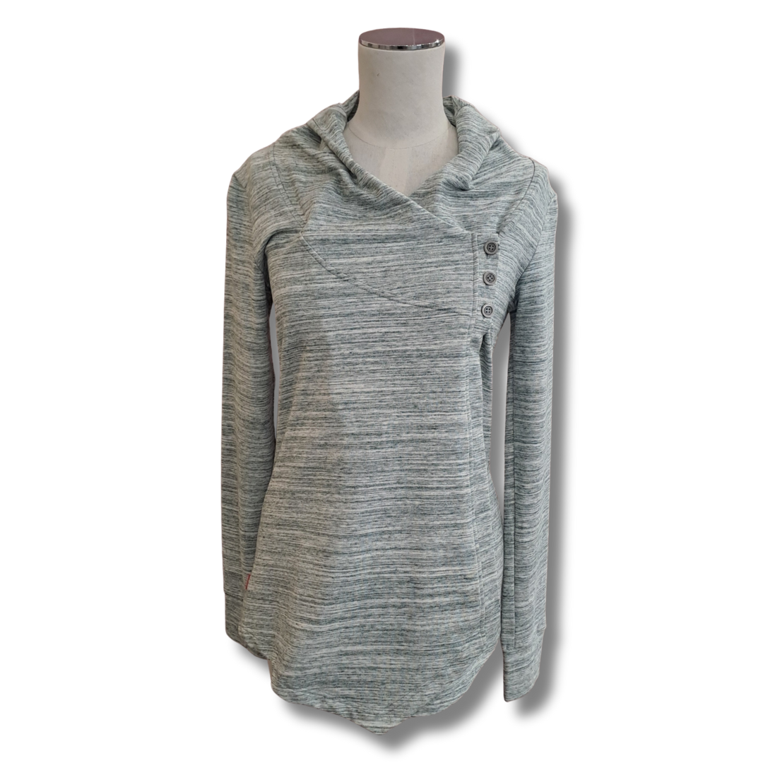 Tonic - Organic Cotton Expansion Wrap Top - Size S - Front View