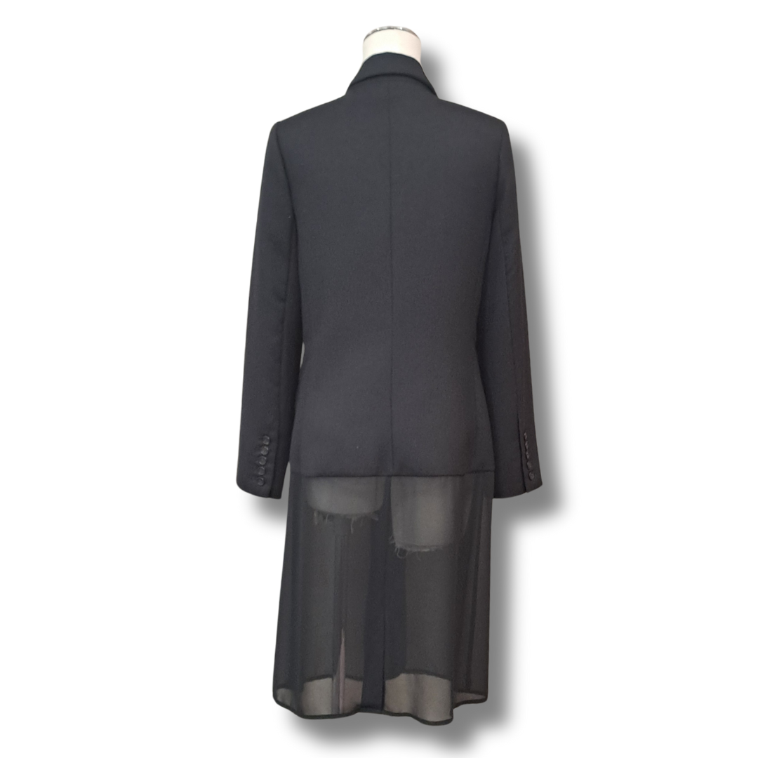 Trelise Cooper - Black Tied Peas Jacket - Back View