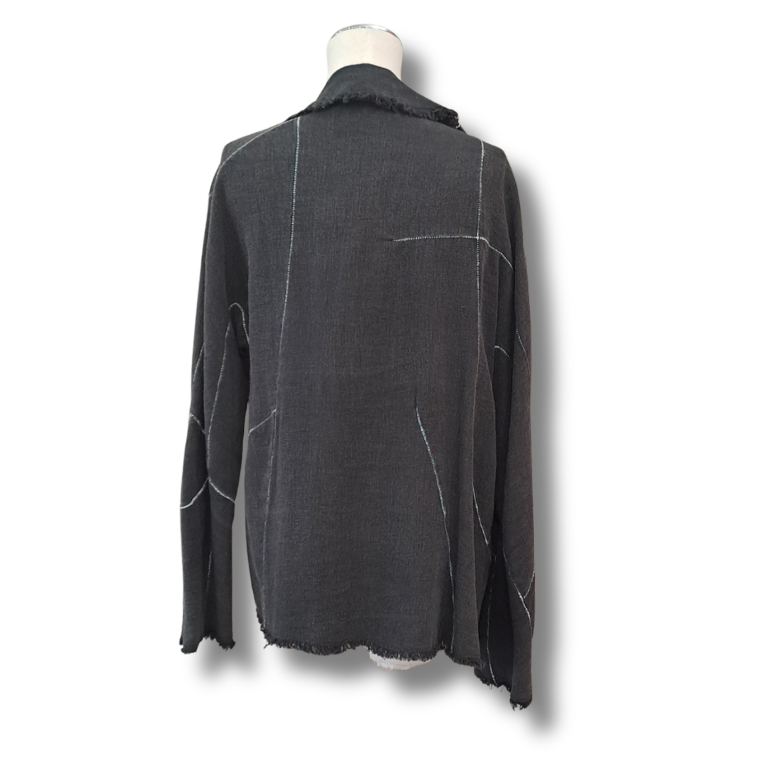 Two by Two - Linen Jacket - Size M - Back