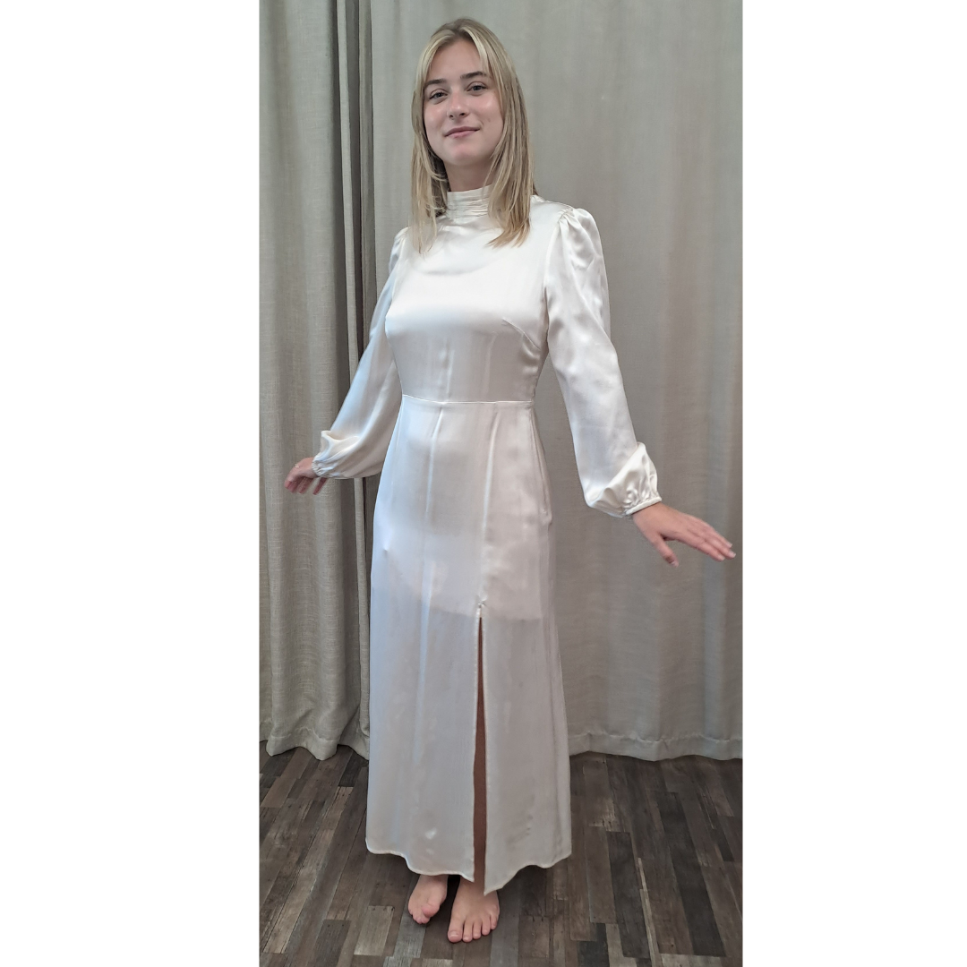 Mera Hera Silk Dress - Front 2