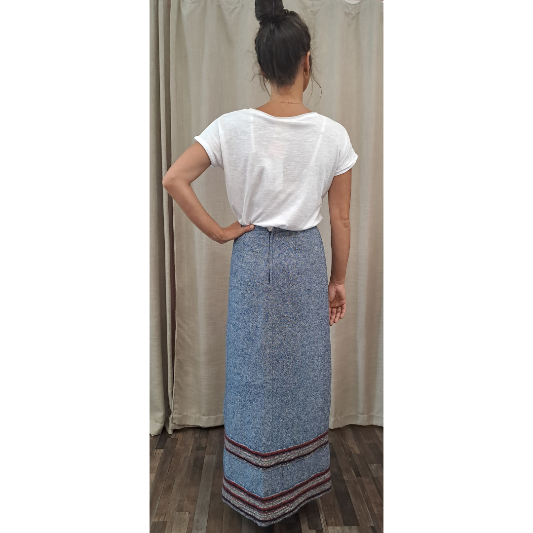 Michael Mattar - Vintage Wool Skirt - Size 6