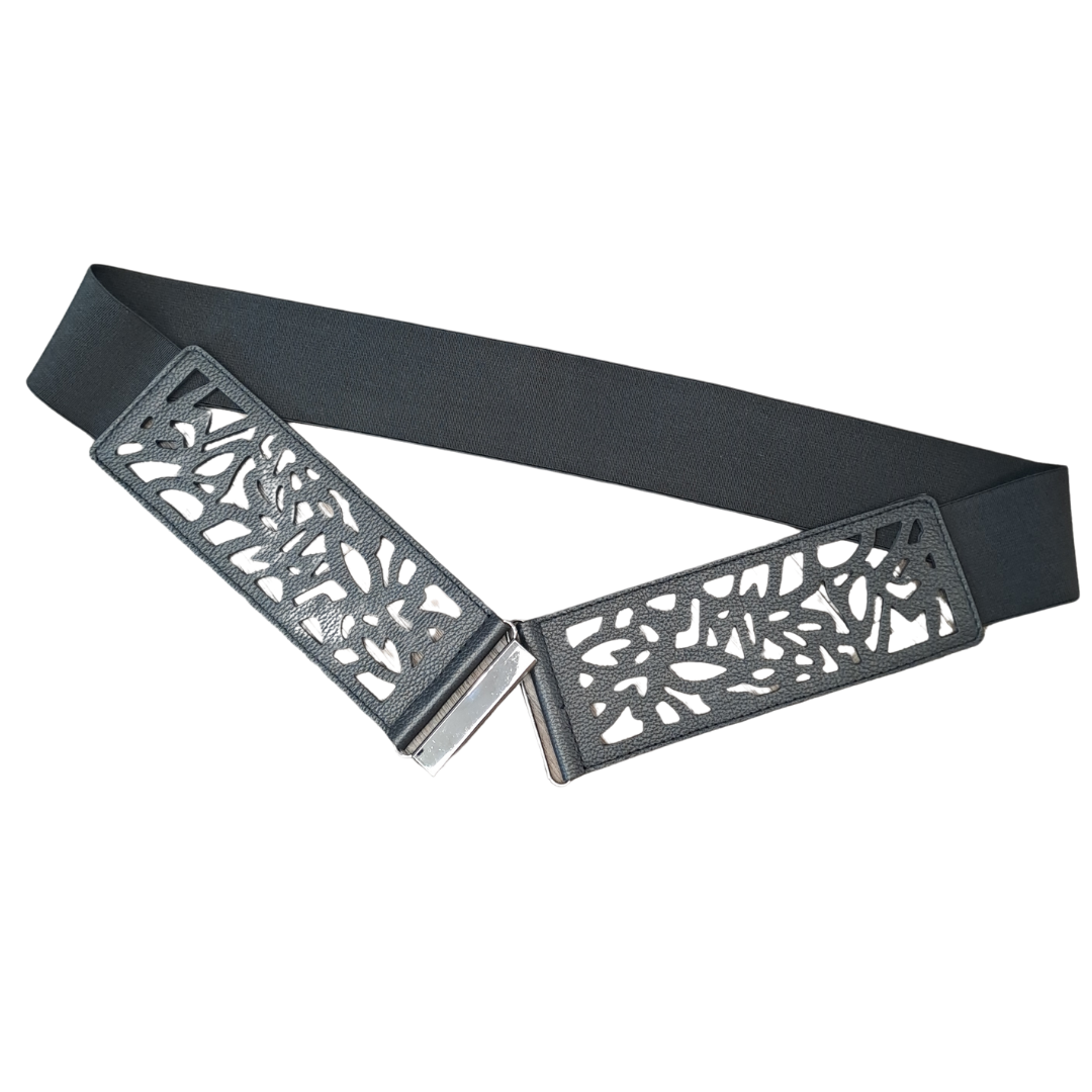 Paula Ryan - Black Waist Belt - Size L/XL