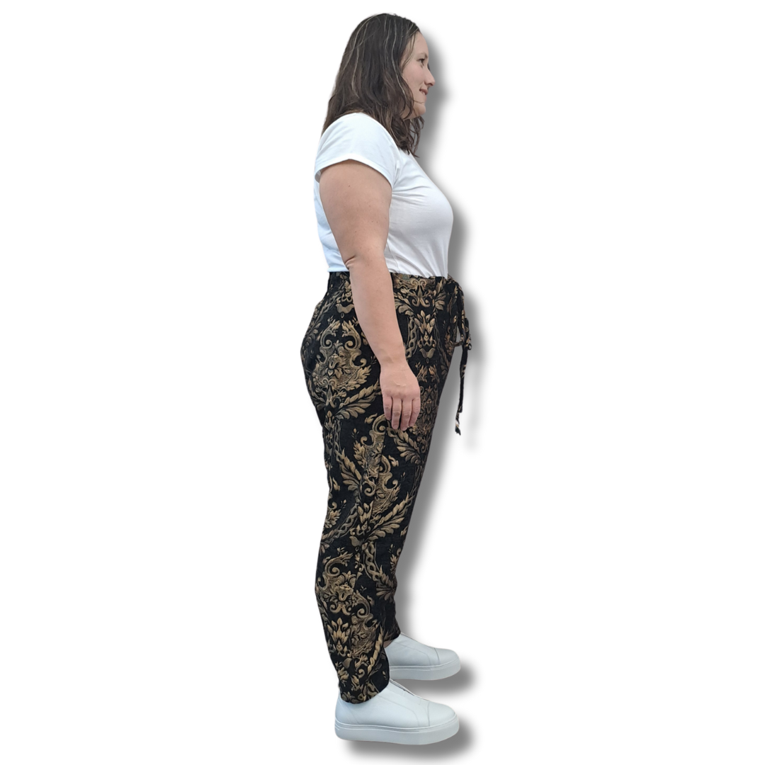 Maud Dainty Baroque Pants - Side