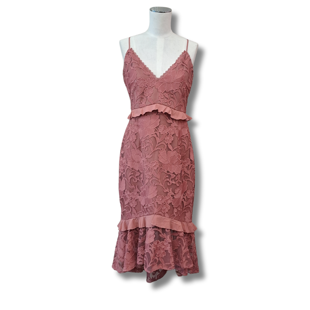 Two Sisters The Label - Mauve Abbey Dress - Size 14