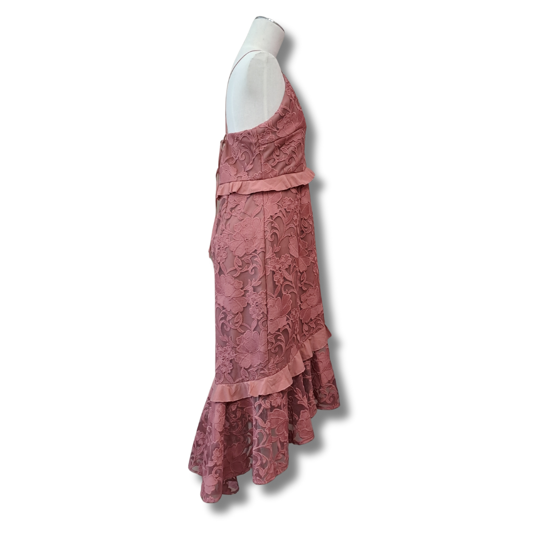 Two Sisters The Label - Mauve Abbey Dress - Size 14