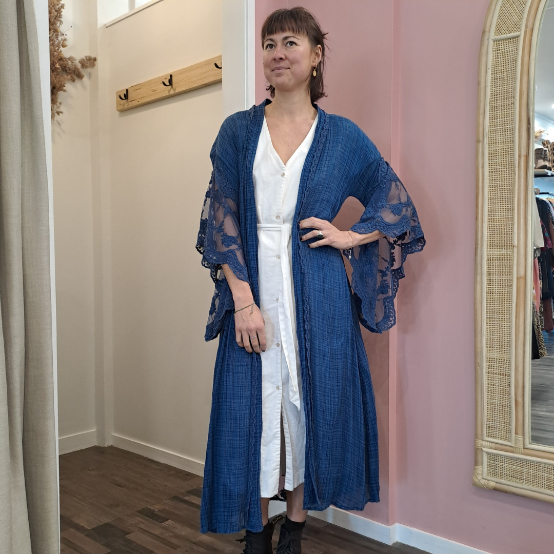 Ruby Yaya - Lace Duster - Size S