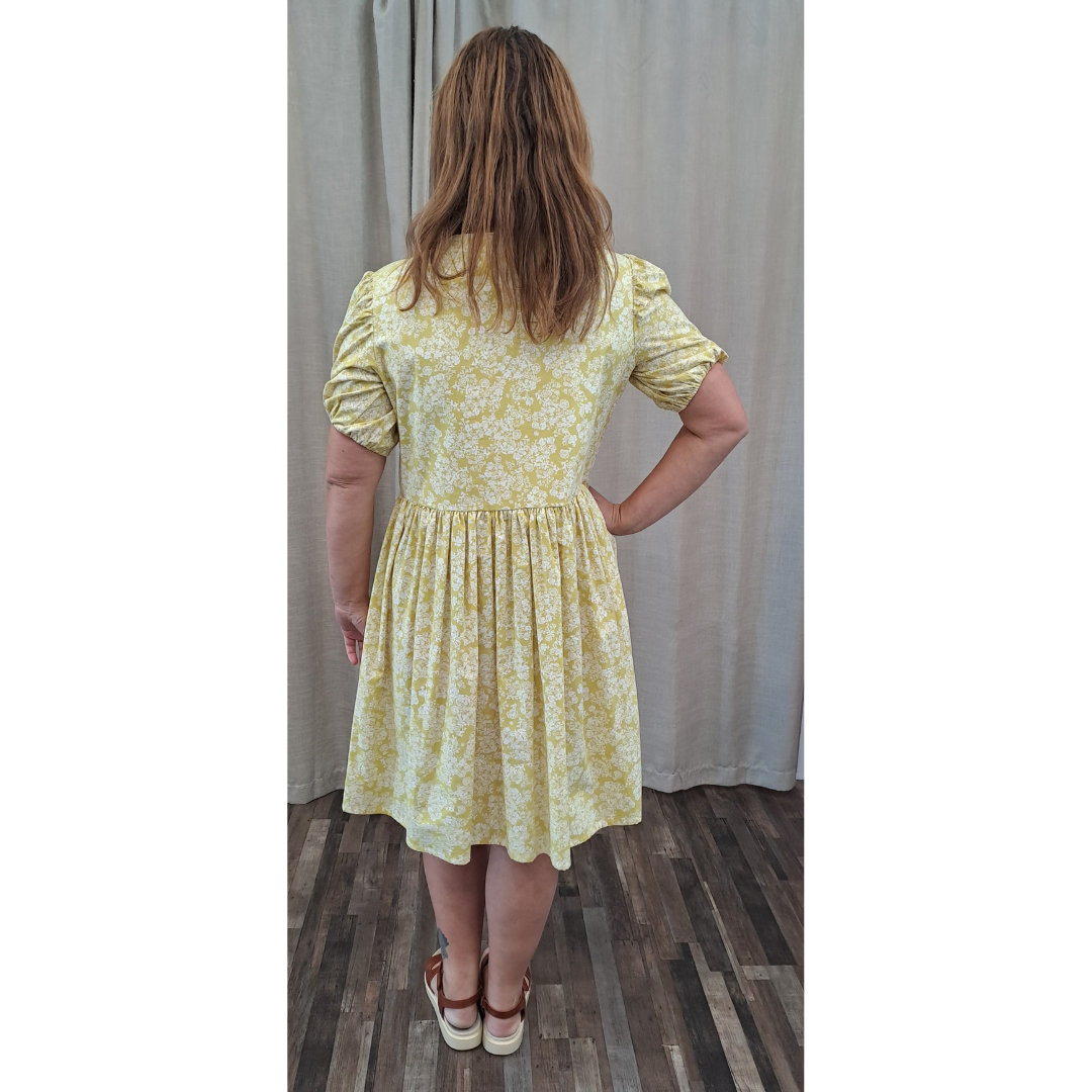 Moehau - Floral Cotton Dress - Size 14