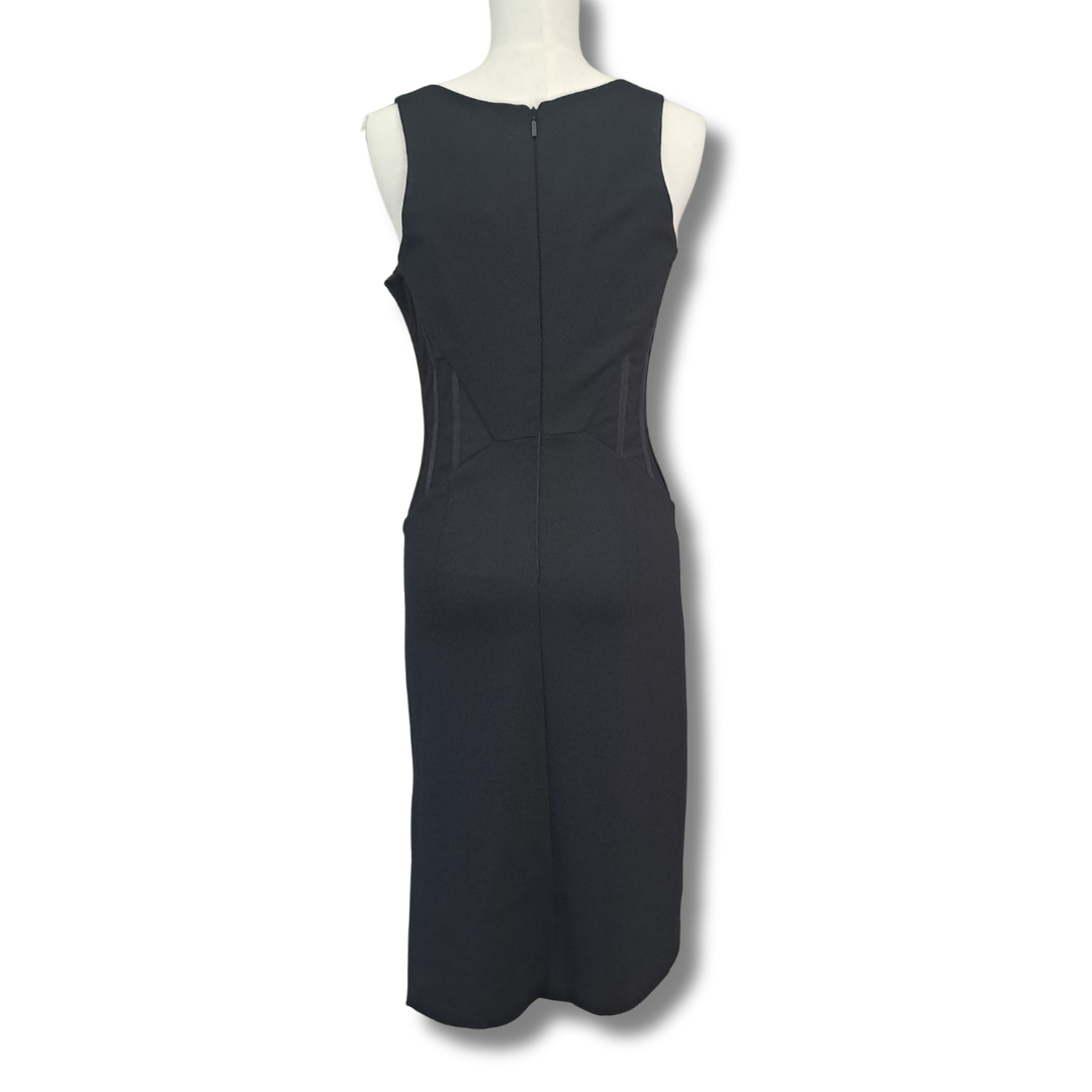 Versace - Versus Black Corset Dress - Back View