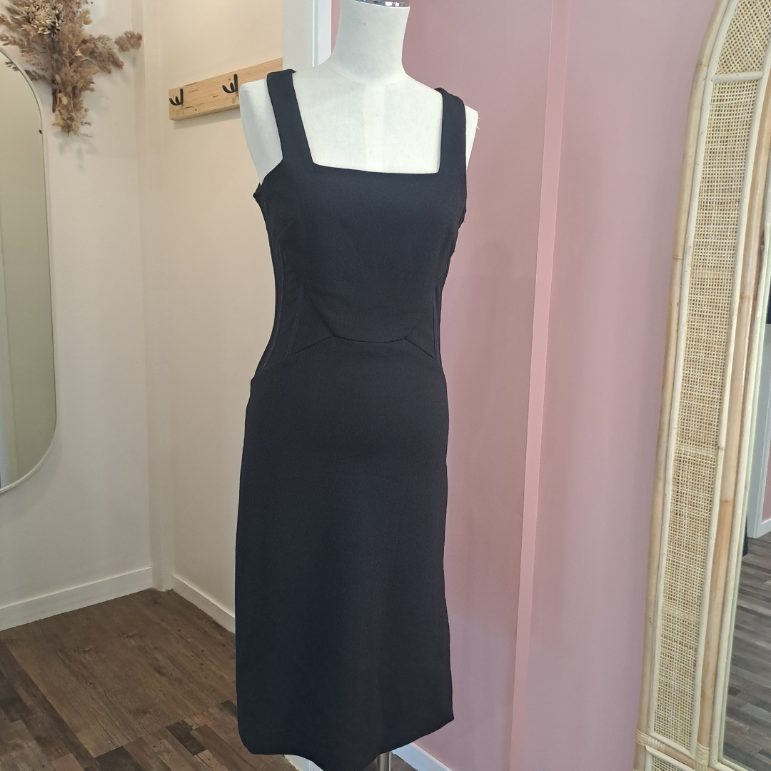 Versace - Versus Black Corset Dress - Size 8