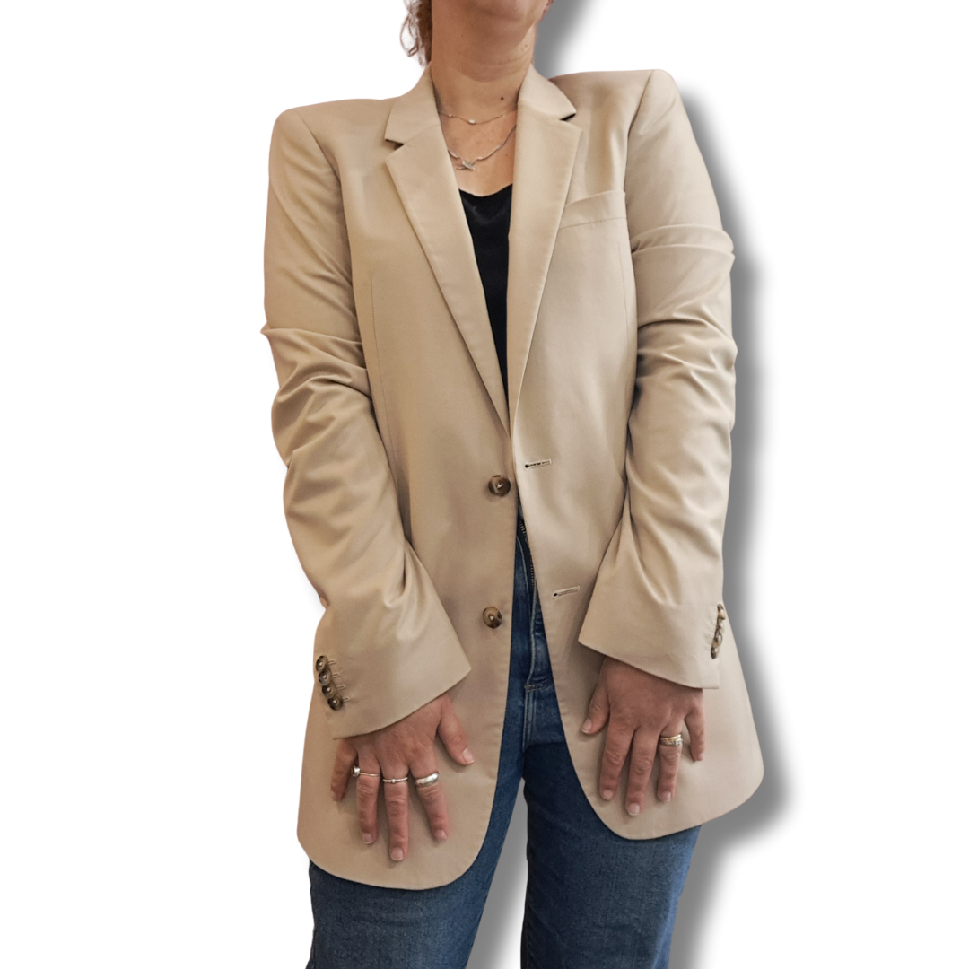 ASOS - Tall Beige Blazer - Front View