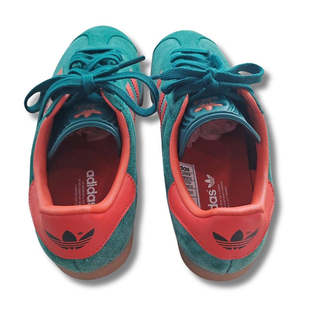 Adidas - Gazelle Collegiate Green - Size 38 2/3 - Heel
