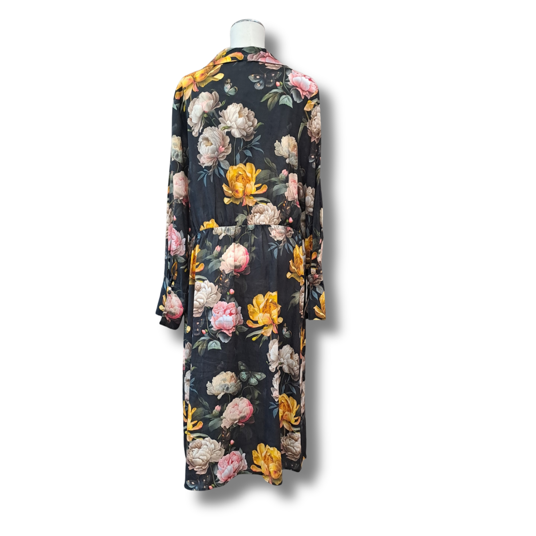 Adorne - Vienna Floral Wrap Dress - Size 16 - BNWT - Back