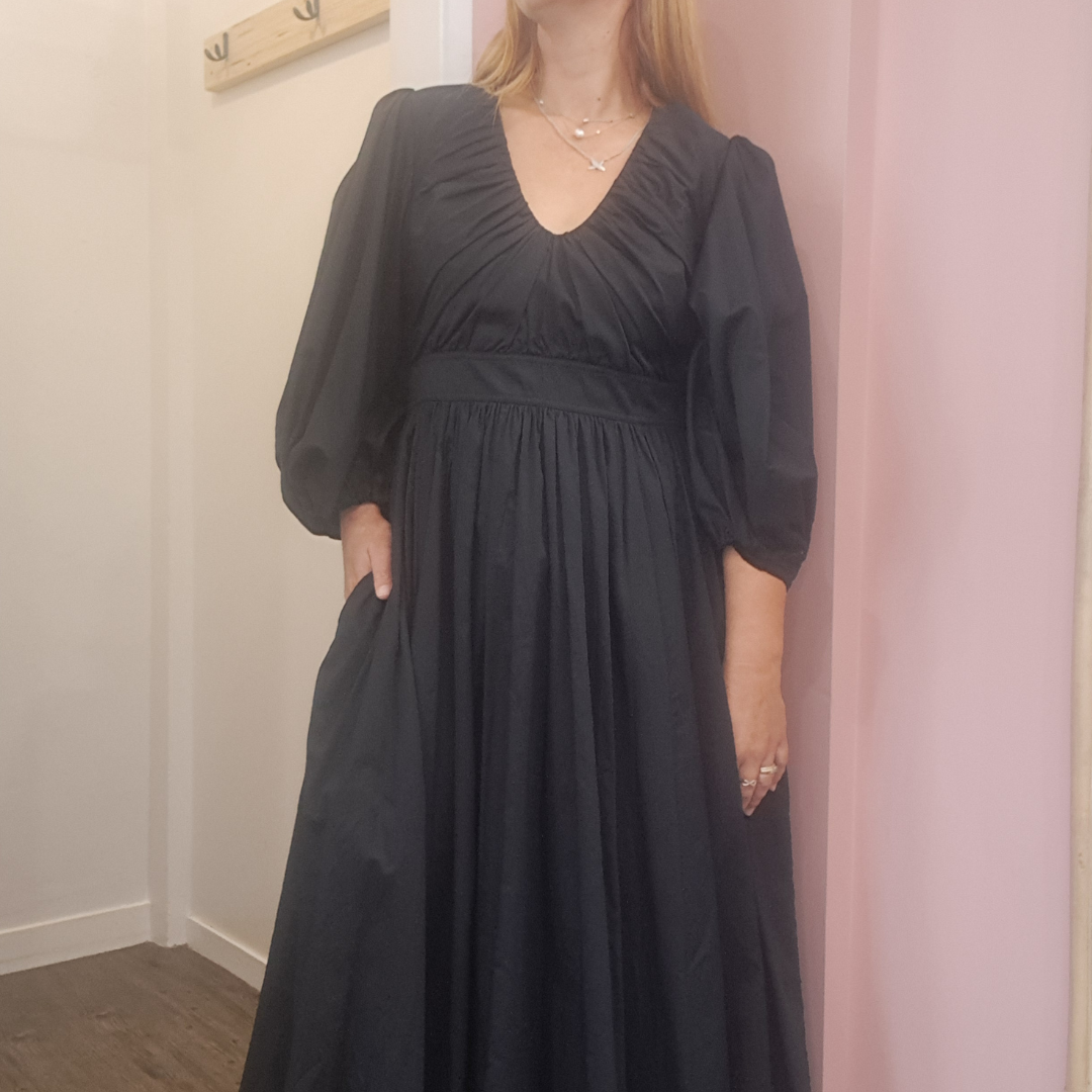 Aje - Audrey Waisted Midi Dress - Size 14 - BNWT