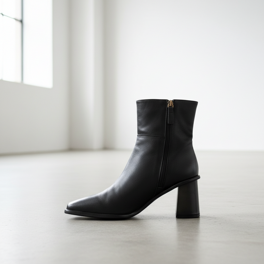 Alohas - West Vintage Leather Boots - Size 39/8