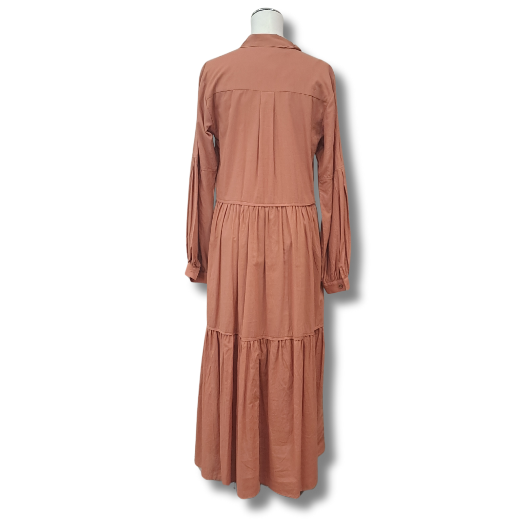 Amaya - Imogen Shirt Dress - Size 8 - BNWT - Back