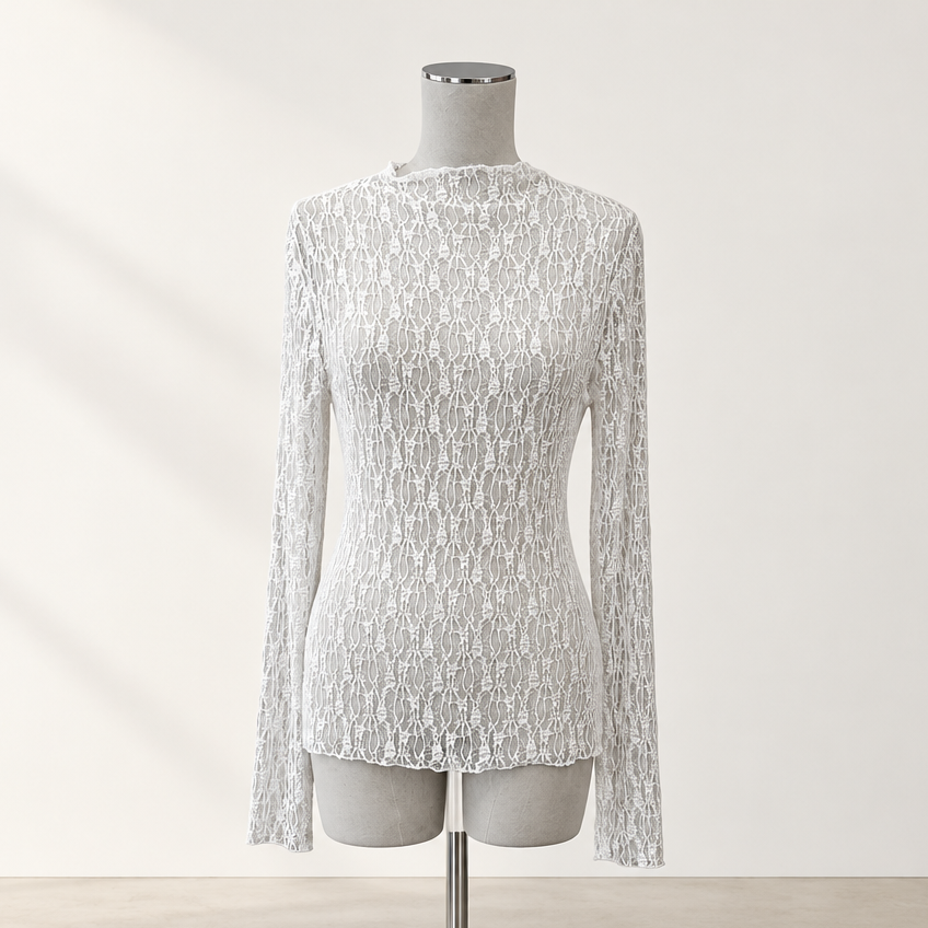 Among The Brave - Giving Lace Top - Size 12