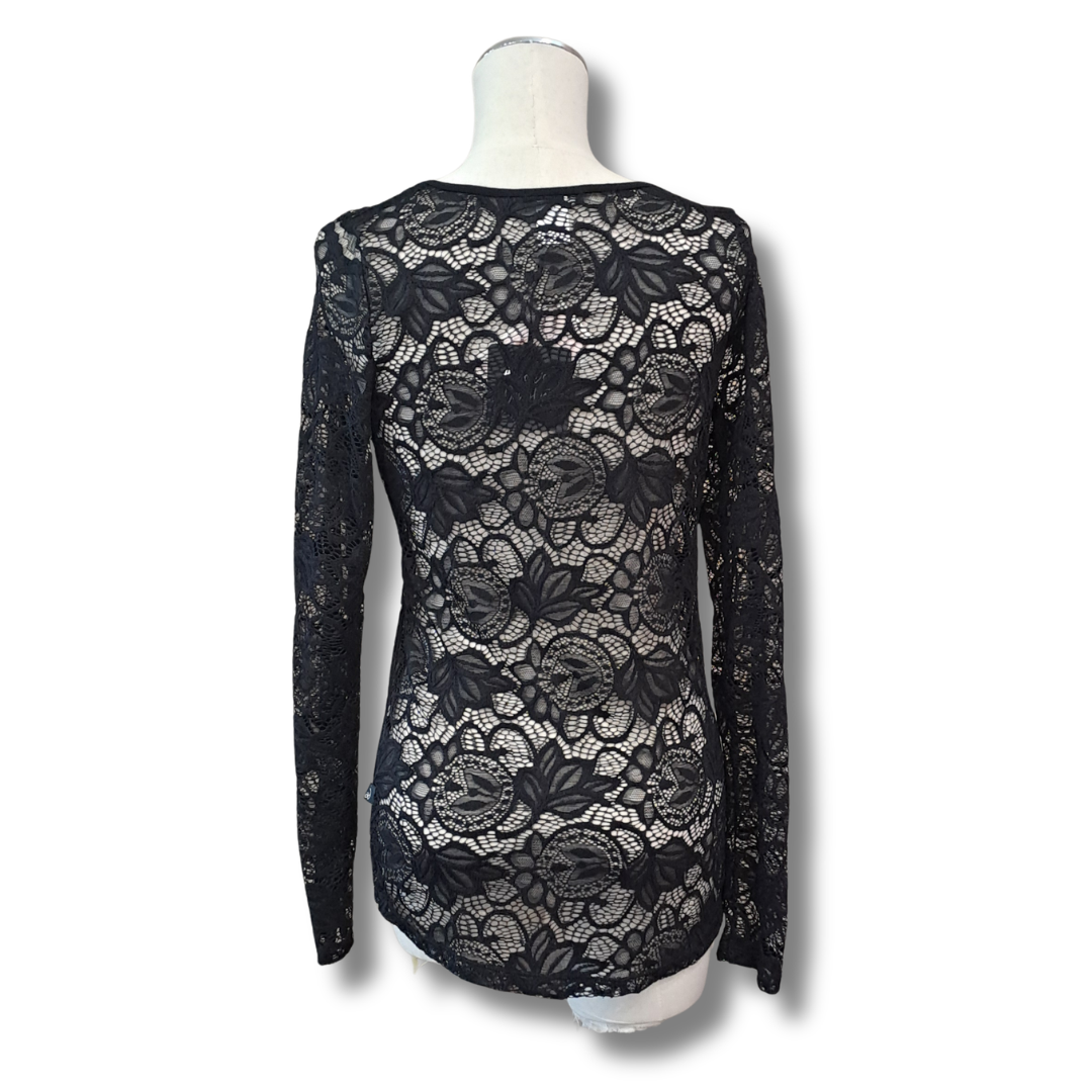 Anyone's Daughter - Texture Top - Size 10 - BNWT - Back