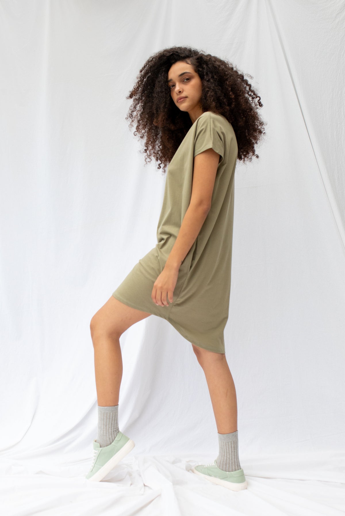 ReCreate - Olive Arc Dress - XS - BNWT