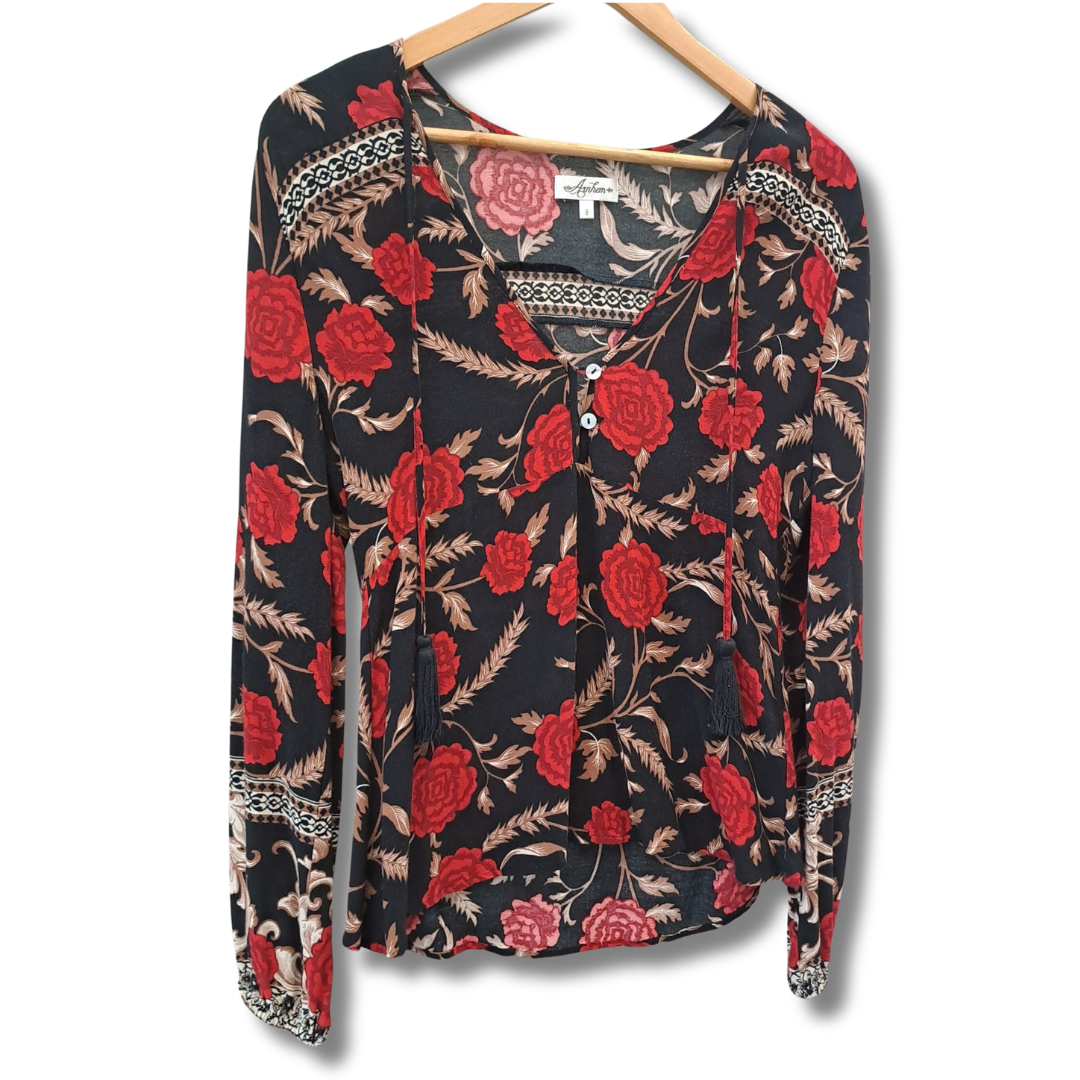 Arnhem - Carolina Rose Blouse - Front View