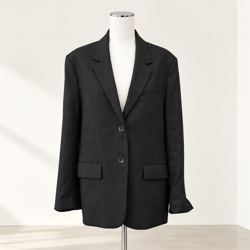 Assembly Label - Leila Linen Jacket - Size 12