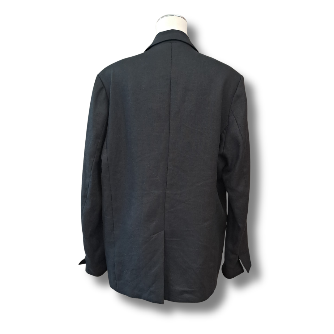 Assembly Label - Leila Linen Jacket - Size 12 - Back