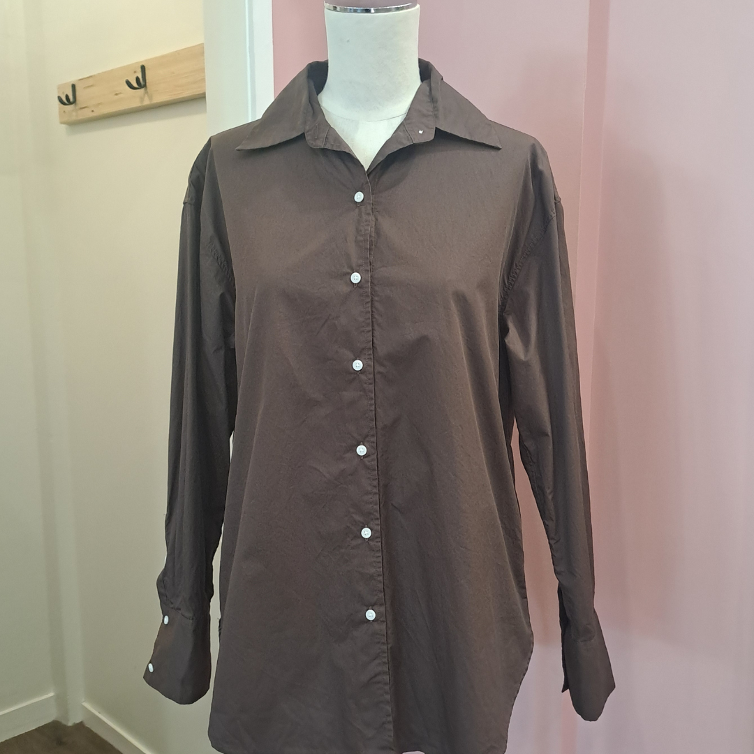 Assembly Label - Marigold Poplin Shirt - Size 6