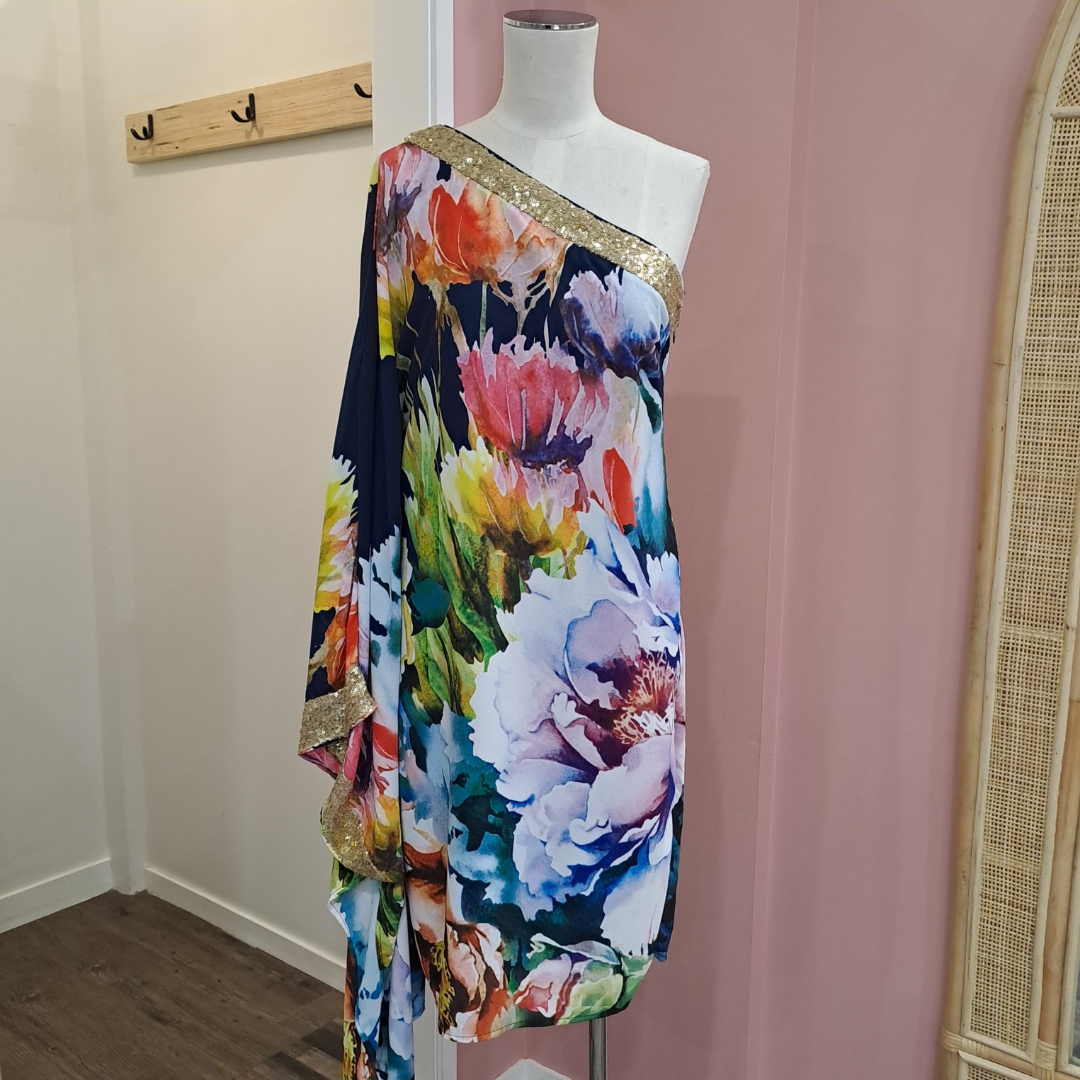 Augustine - Single Shoulder Dress - Size M