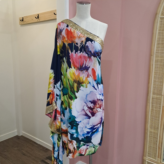 Augustine - Single Shoulder Dress - Size M