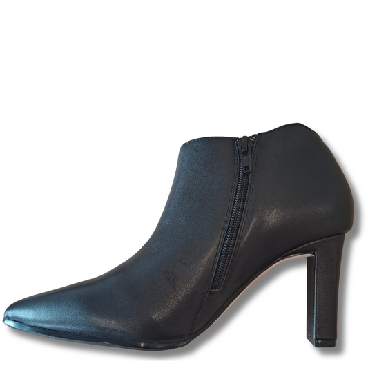 Bared Teal Leather Boot - Size 38