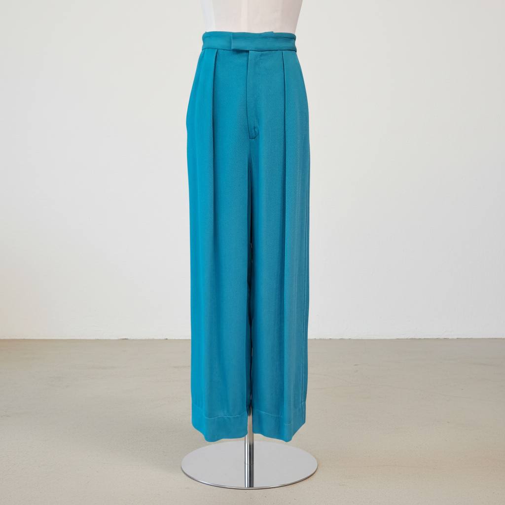 Bassike - Pleat Pant - Size XS