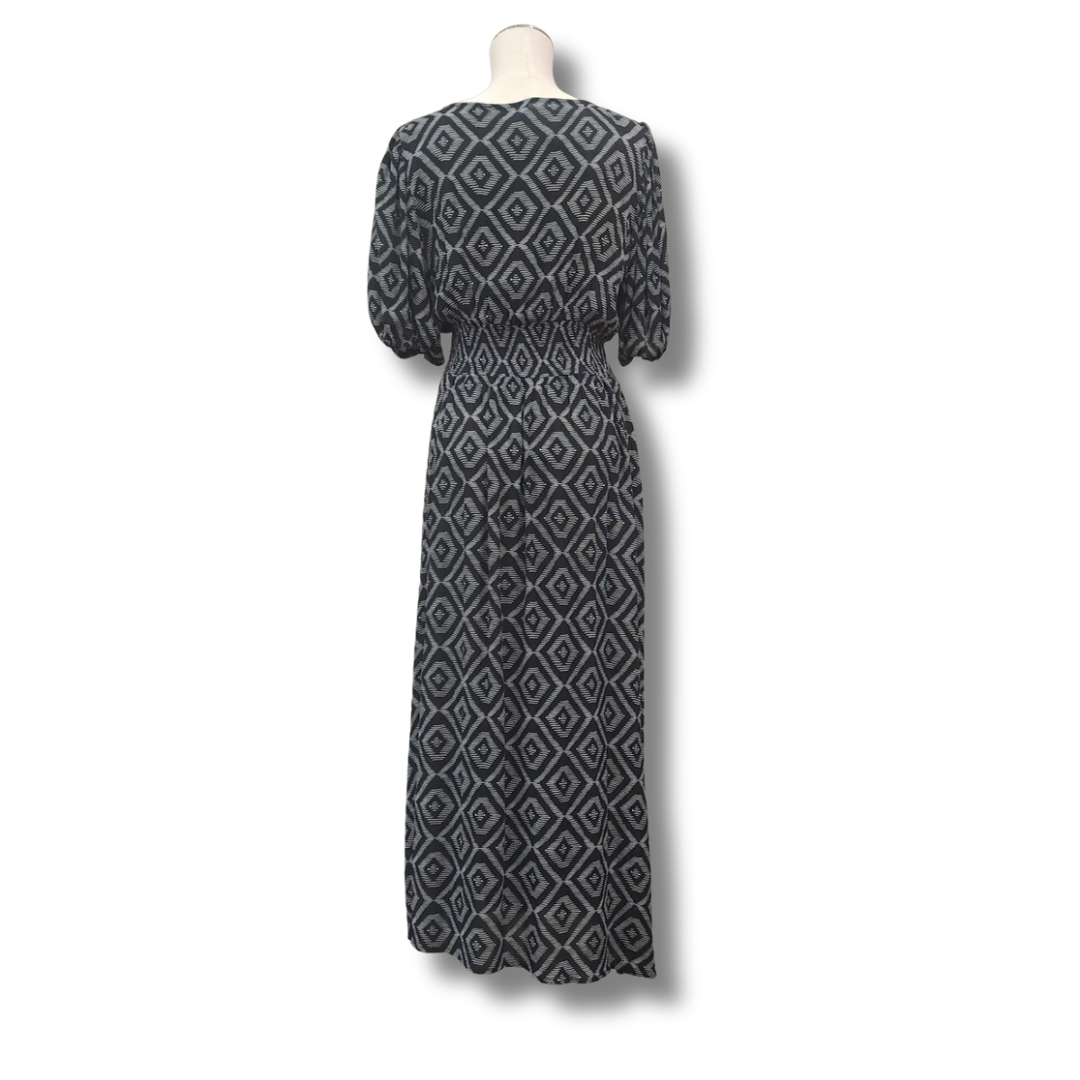 Billie The Label - Skilful Midi Dress - Size 8 - Back