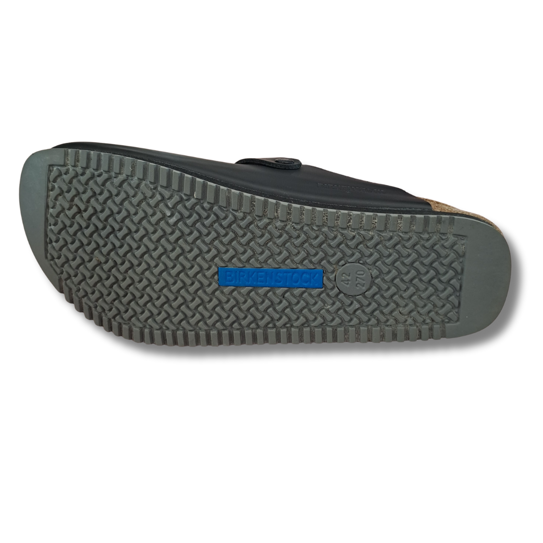 Birkenstock - Boston Oiled Leather Clog - Sole View