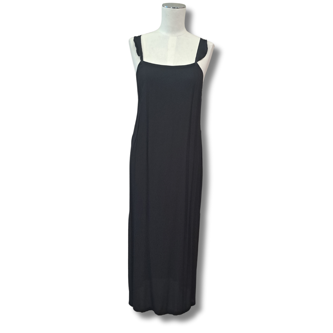 Blak - Midi Slip Dress - Front View