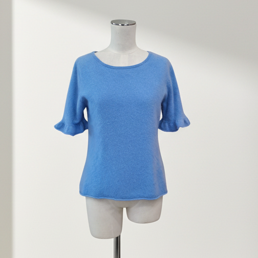 Blak Luxe - Cashmere Knit Tee - Size 8