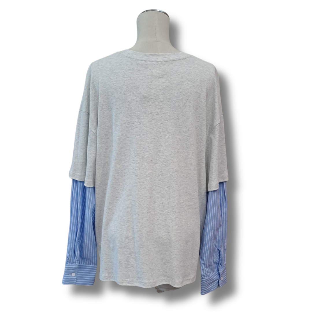 By Frankie - Oxford Layer Tee - Back